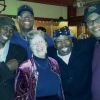 Larry Taylor, Mike Wheeler, Bonni, Larry Williams, Cleo Cole play at Ellie's Cafe Dec 2012